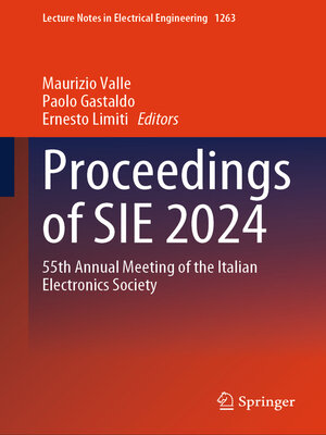 cover image of Proceedings of SIE 2024